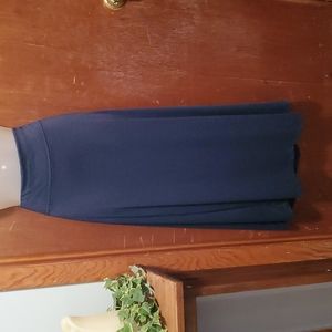 Jane Ashley Navy Skirt